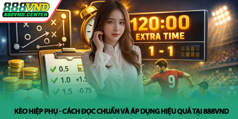 Kèo hiệp phụ - Cách đọc chuẩn và áp dụng hiệu quả tại 888VND 2 Kèo hiệp phụ - Cách đọc chuẩn và áp dụng hiệu quả tại 888VND