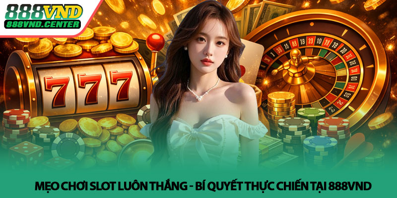 Mẹo chơi slot luôn thắng - Bí quyết thực chiến tại 888VND 5 Mẹo chơi slot luôn thắng - Bí quyết thực chiến tại 888VND