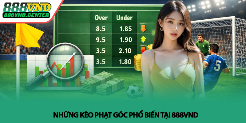 Kèo phạt góc - Phân tích và chọn kèo chuẩn tại 888VND 3 Những kèo phạt góc phổ biến tại 888VND