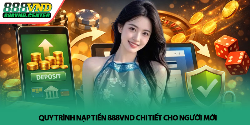 Nạp tiền 888VND - Hướng dẫn chi tiết, nhanh và an toàn 3 Quy trình nạp tiền 888VND chi tiết cho người mới